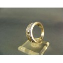 Zlatý prsteň dámsky biele zlato VP57727B