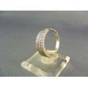Zlatý prsteň biele zlato VP54465B