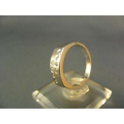 Zlatý prsteň biele zlato VP53389B
