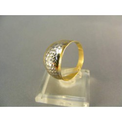 Zlatý prsteň viacfarebné zlato DP62184V