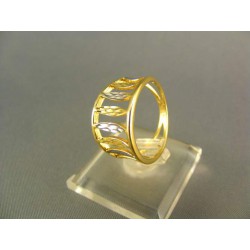 Zlatý prsteň viacfarebné zlata DP55309V