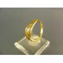 .Zlatý prsteň s ornamentom žlté zlato DP58279Z