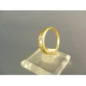Zlatý dámsky prsteň jemný žlté zlato VP51179Z