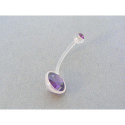 Piercing šperkárska hmota krištáľ VO160