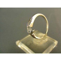 Zlatý prsteň biele zlato VP54261B