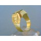 Zlatý pánsky prsteň žlté zlato inicialky podľa vlastného výberu VP65915Z