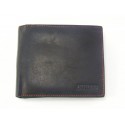 Pánska peňaženka kožená čierna farba VGALANA1990