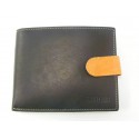 Pánska peňaženka kožená v čiernej farbe VGALANA068C/P