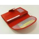 Dámska peňaženka kožená červená farba VGALANA092R