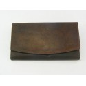 Dámska peňaženka kožená tmavohneda VGALANA097/H
