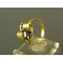 Zlatý dámsky prsteň  viacfarebné zlata VP58316V
