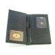Pánka peňaženka kožena čierna farba VTONY1