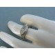 Strieborný dámsky prsteň veľký kamienok VPS56490