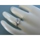 Strieborný dámsky prsteň veľký zirkón VPS52372