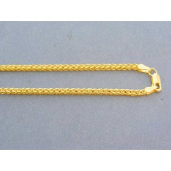 Zlatá retiazka poprepletaná žlté zlato DR545430Z
