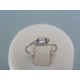 Strieborný dámsky prsteň jednoduchý tvar DPS51116