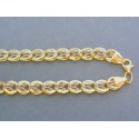 Zlatá retiazka náhrdelnik žlté biele zlato VR45944V