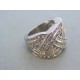 Dámsky prsteň ch. oceľ zdobený kamienkami VPO551627