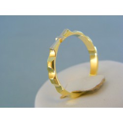 Zlatý prsteň ruženec žlté biele zlato DP65373V 585/1000 3,73g