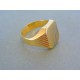 Zlatý pánsky prsteň žlté biele zlato VP66474V