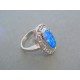 Strieborný dámsky prsteň kameň opál VPS52616