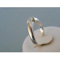 Zlatý dámsky prsteň biele zlato diamant VP62436B 14 karátov 585/1000 4.36g