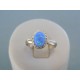 Strieborný dámsky prsteň kameň opál VPS55186 925/1000 1.86g