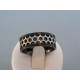Strieborný prsteň šperkárska hmota vzorovaný VPS671007 925/1000 10.07g