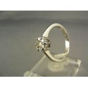 Diamantový prsteň biele zlato VD56392