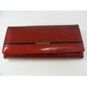Dámska kožená peňaženka červená farba V02-14Rosso