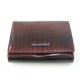 Dámska kožená peňaženka bordová V01-09Bordo