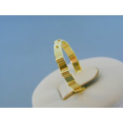 Zlatý prsteň ruženec žlté zlato DP57229Z 14 karátov 585/1000 2.29g