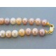 Zlatá retiazka náhrdelnik perly žlté zlato DR4353430Z 14 karátov 585/1000 34.30g