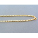 Zlatá dámska retiazka náhrdelnik žlté zlato kamienky VR431128Z 14 karátov 585/1000 11.28g