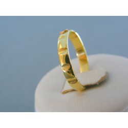 Zlatý prsteň ruženec žlté červené zlato VP61304V 14 karátov 585/1000 3.04g