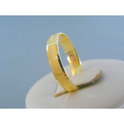 Zlatý prsteň ruženec žlté zlato DP50171Z 14 karátov 585/1000 1,71g