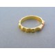 Zlatý prsteň ruženec žlté červené zlato DP55380V 14 karátov 585/1000 3.80g