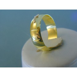 Zlatý prsteň ruženec žlté červené zlato DP63586Z 14 karátov 585/1000 5.86g