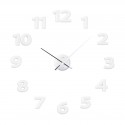 Nástenné nalepovacie hodiny biele JVD HB12.2