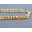 Zlatá dámska retiazka náhrdelnik žlté biele červené zlato VR501011V 14 karátov 585/1000 10.11g