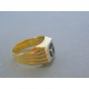 Zlatý pánsky prsteň mercedes žlté zlato VP66412Z 14 karátov 585/1000 4.12g