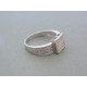 Strieborný dámsky prsteň číre zirkóny DPS54275 925/1000 2.75g