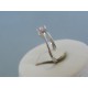Strieborný dámsky prsteň ružový kameň DPS52141 925/1000 1.41g