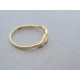 Zlatý dámsky prsteň vzorovaný žlté biele zlato DP54095V 14 karátov 585/1000 0.95g