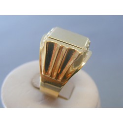 Zlatý pánsky prsteň žlté zlato VP69621Z 14 karátov 585/1000 6.21g