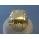 Zlatý pánsky prsteň žlté zlato VP69621Z 14 karátov 585/1000 6.21g