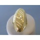 Zlatý dámsky prsteň žlté zlato vzorovaný VP56281Z 14 karátov 585/1000 2.81g