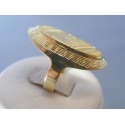 Zlatý dámsky prsteň žlté zlato vzorovaný VP56281Z 14 karátov 585/1000 2.81g
