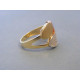Zlatý dámsky prsteň zirkóny viacfarebné zlato VP55403V 14 karátov 585/1000 4,03g