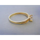 Zlatý dámsky prsteň žlté zlato zirkóny VP59195Z 14 karátov 585/1000 1,95g